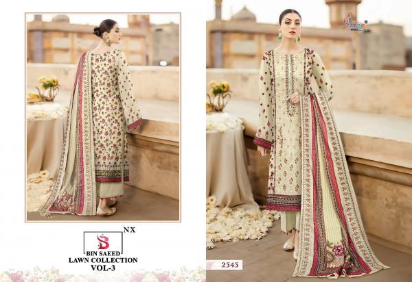 Shree Bin Saeed Lawn Collection Vol 3 Nx Pakistani Suit Collection